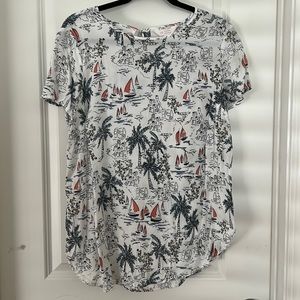 Island Short Sleeve Blouse